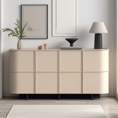 Italian Minimalist Design Decorative Cabinet