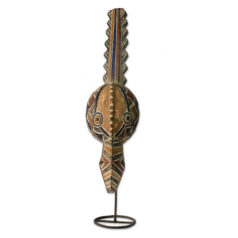 Bird of New Life Malian Wood Mask