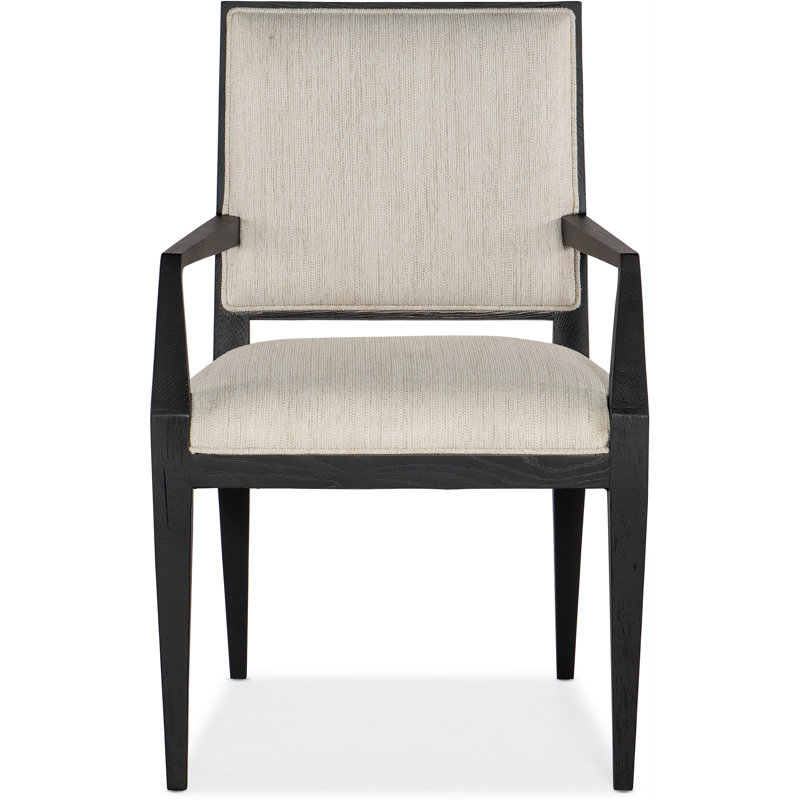 Linville Falls Upholstered Arm Chair, Black