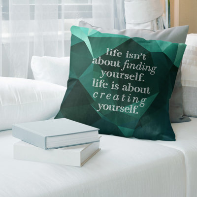 Coussin de citation en faux gemme