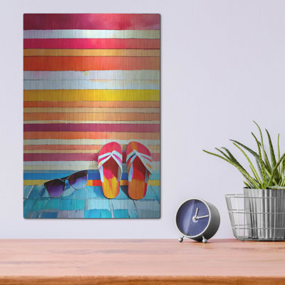 Highland Dunes 'Caribbean Life' by Andreas Magnusson Metal Wall Art