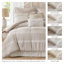 Ensemble d'édredon en jacquard 7 pièces Perryn-123553347-123553348