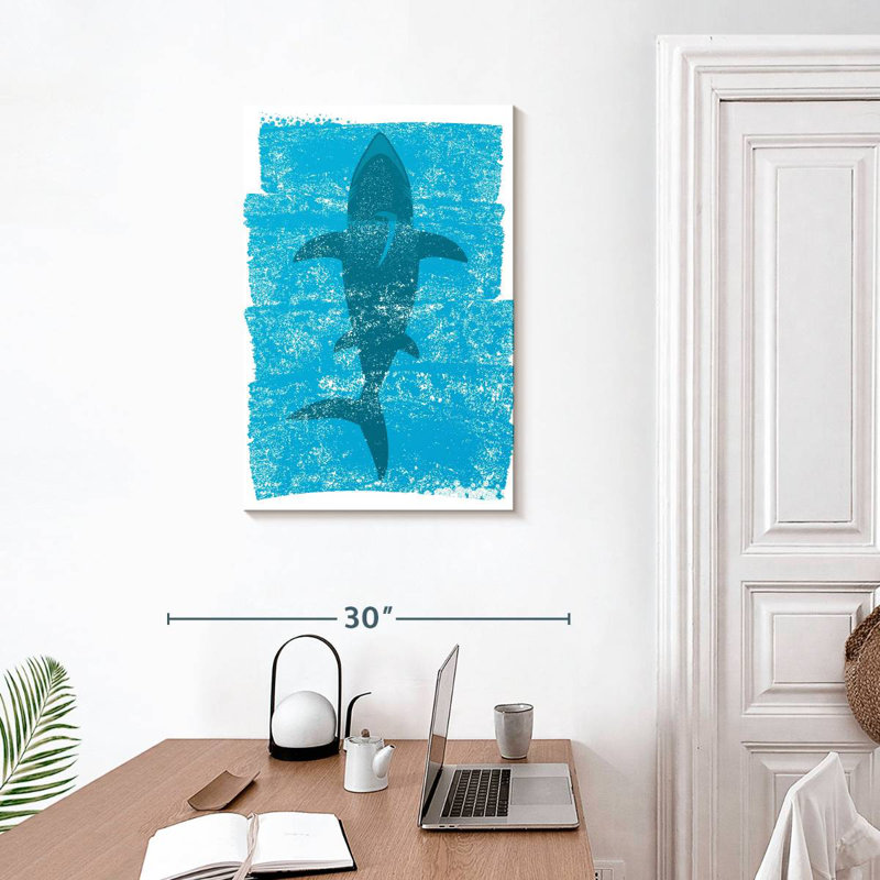 Brampt Simple Shark, 30" H x 20" W