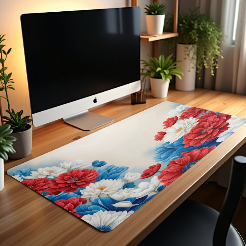 Polyester Desk Pad, 31.5x15.5