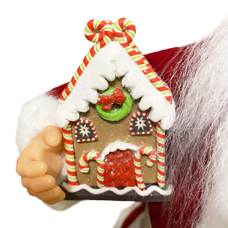 15"  Sugar & Spice Santa
