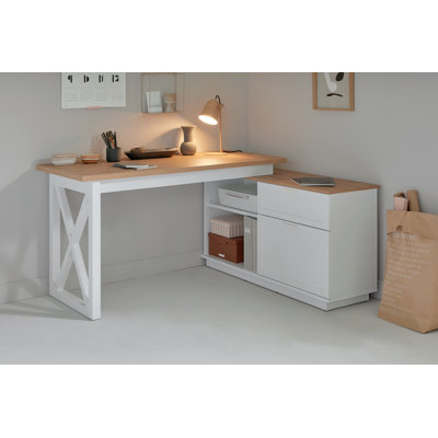 CHALET D 155 E L-Shaped Writing Desk