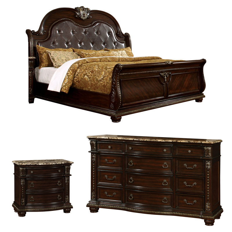 Ensemble de chambre configurable avec lit-bateau Evangeline