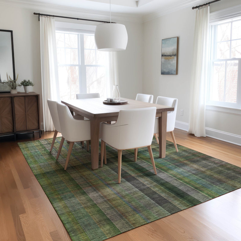 Tapis intérieur / extérieur Kinslee, Rectangle 8 pi x 10 pi