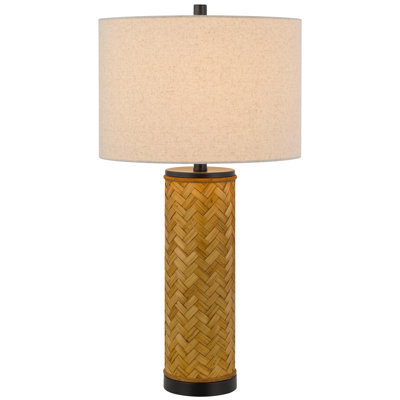 Lampe de table en rotin 150W 150W