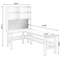 Bureaux en bois massif en L Burlywood-108600566-108600563