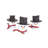 Snowman Path Light Covers, Set Of 4