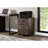 Contemporary Rolling File Box Cabinet, Brown, For Office Storage Use Cabinet On Wheels - Brown Laminate Finish And Drawer Handles