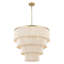 26" 5-Light Tiered Rope Drum Chandelier-1047239934
