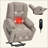 Power Lift Recliner Chair With Massage And Heat For Elderly, Overstuffed Wide Recliners, Heavy Duty Motion Mechanism With USB And Type C Ports, 2 Steel Cup Holders-420541005