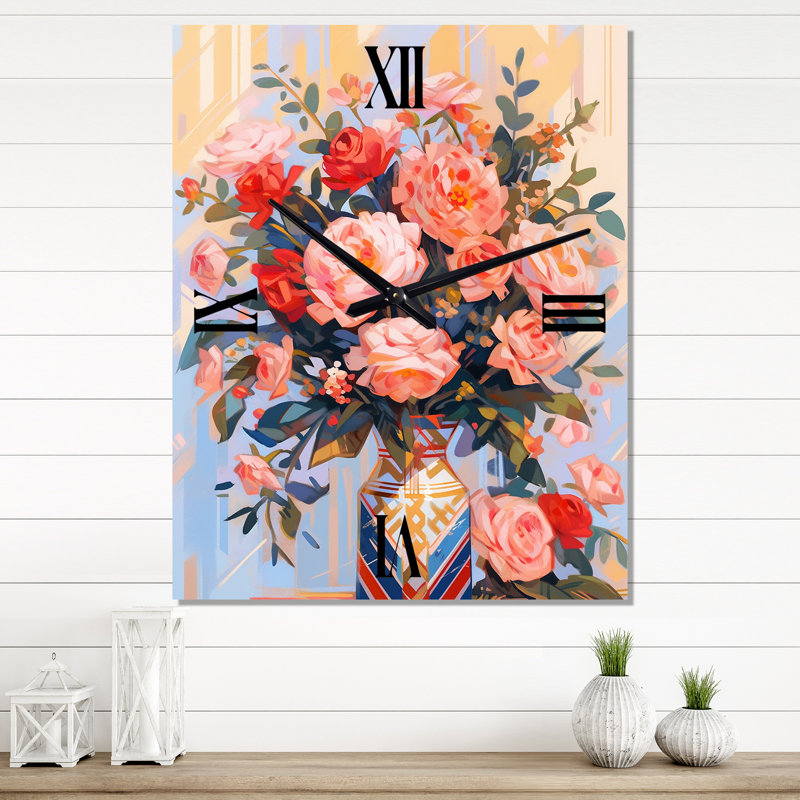 Horloge murale moderne Carmeron, Grand