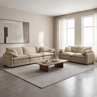 Living Room Sets, Corduroy sofa, For Living Room