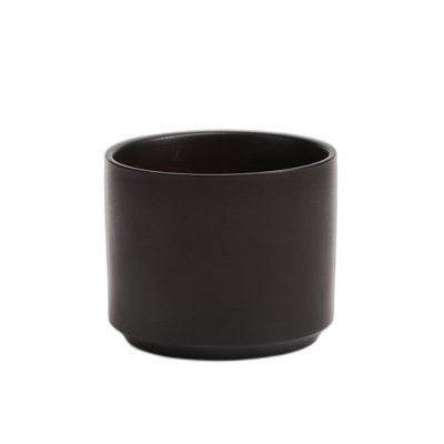 Claudel Planter, 2nd Generation - 8 Inch - Black
