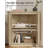 Modern Handless Corner Floor Cabinet With 2 Doors & Adjustable Shelves-1842641917