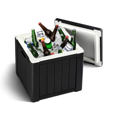 Winado 165 Quarts Ice Chest in Black