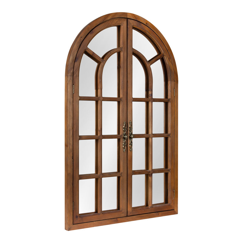 Mcclanahan Arch Mirror, Brown