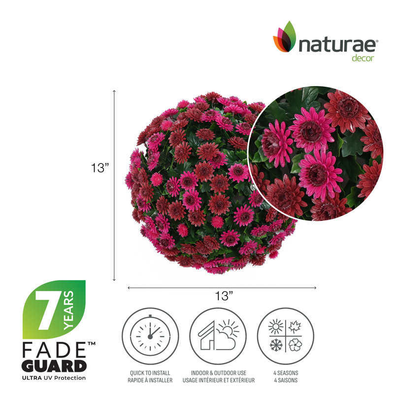 13-in Chrysanthemum Ball