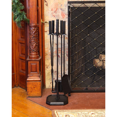 Fatema Iron Fireplace Tool Set