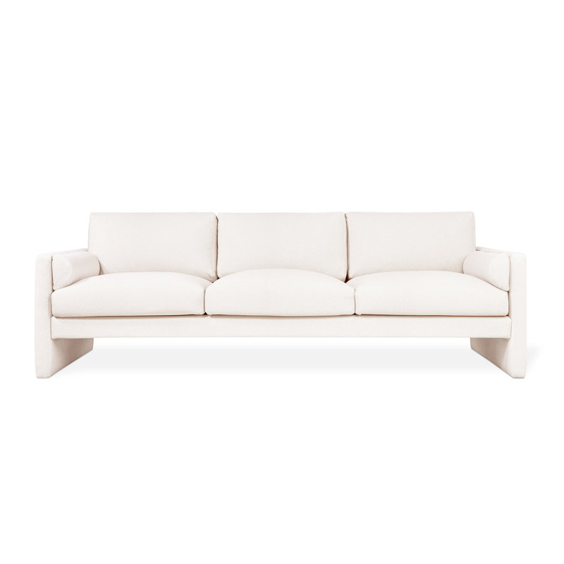 Laurel Sofa, Merino Cream 100% Polyester