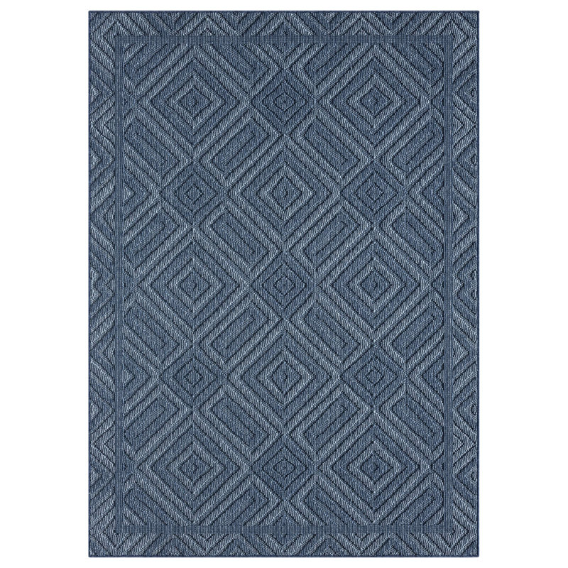 Tapis d'intérieur / extérieur Crosshatch, Rectangle 3 pi 3 po x 5 pi