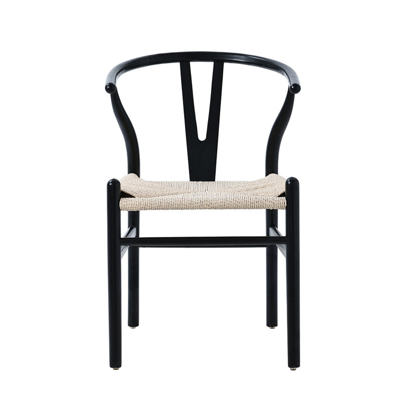 Dining Chair in Oak, Black