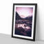 Mount Cook in New Zealand in Abstract - Picture Frame Graphic Art Print-55725248-55725251