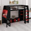 Lit mezzanine avec bureau Gaming