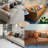 Coussin modulaire en cuir véritable-107579467-107579466