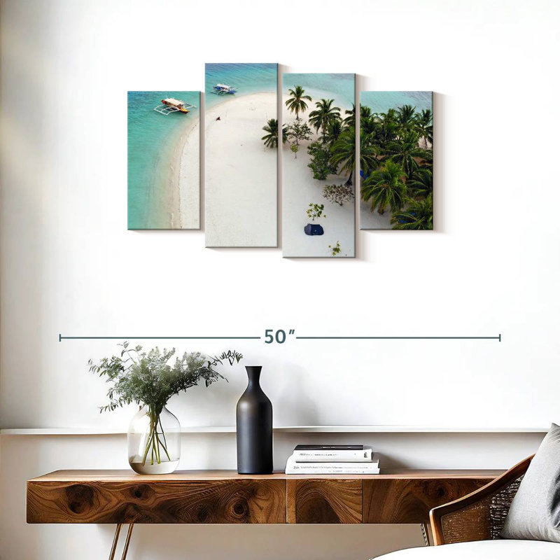 Gillard Gillard tropical aux Philippines, H 22 po x l 36 po