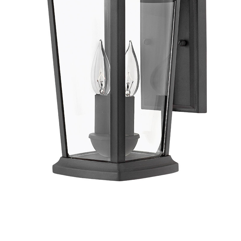 Bromley 2-Light Outdoor Wall Lantern, 20" H x 8" W x 9.8" D