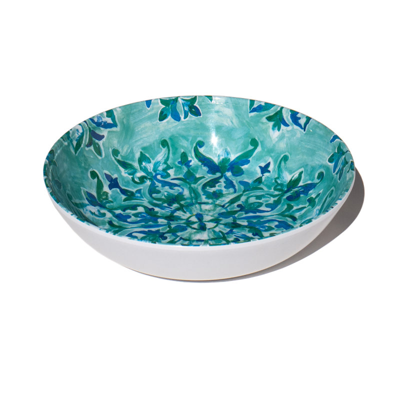 Bol en mélamine Côte d'azur NewWave - Bleu sarcelle - 8,1 po