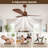 52 INCH WOOD CEILING FAN WITH LIGHT-392855544