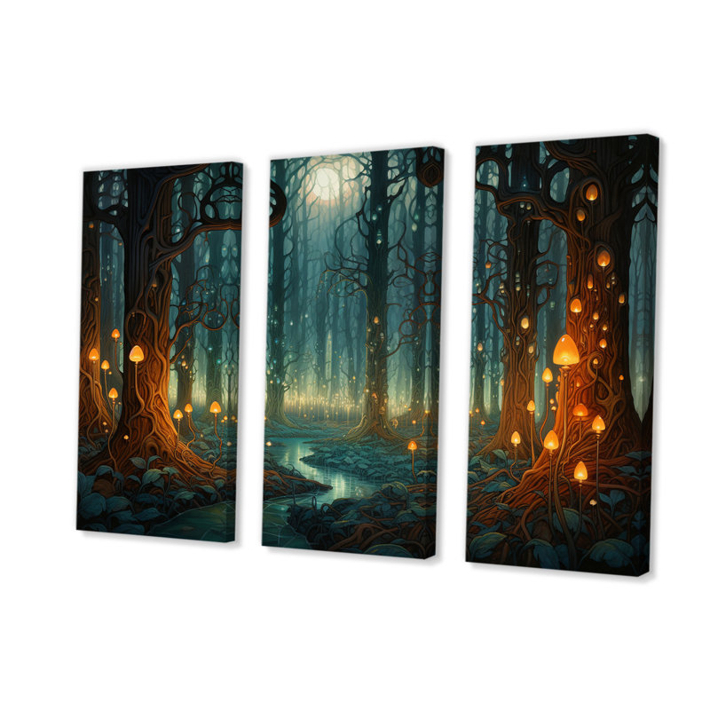 «Meadow», ensemble de reproductions d'art mural, H 32 po x l 48 po x P 1 po
