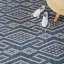 Tapis bleu marine Guthrie-109433402