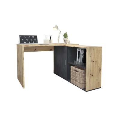 Sambour L-Shaped Writing Desk