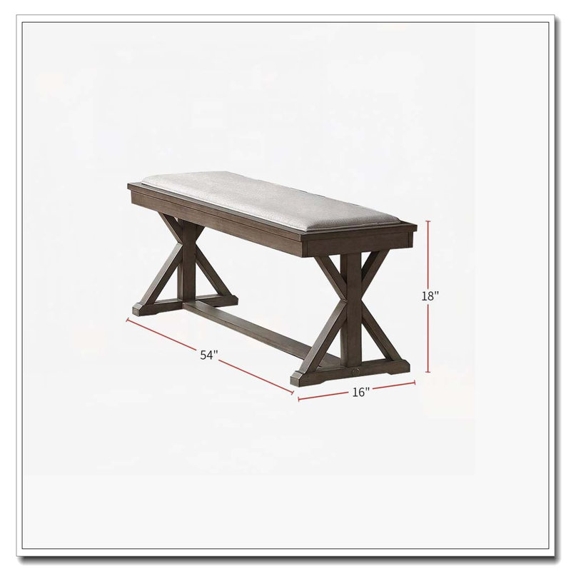 Banc de salle à manger rembourré