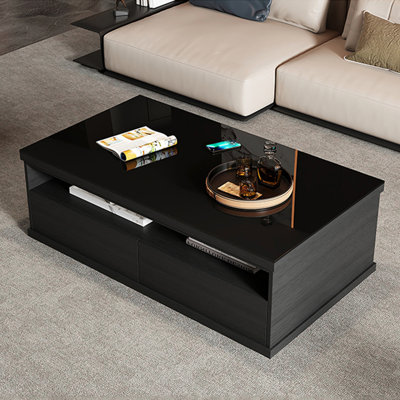 Modern simple rectangular coffee table