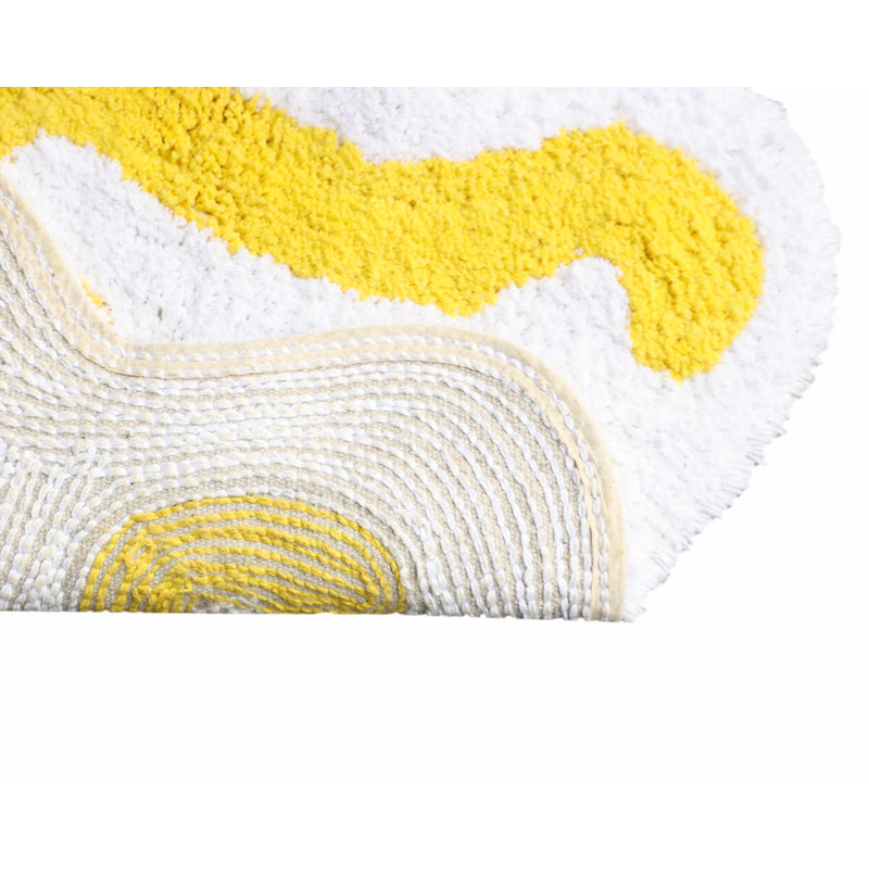Koret Cotton Bath Rug, Yellow