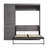 Arlex Bed with Storage Unit with Drawers and Doors-88513643-91638444