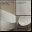 Baignoire de trempage autoportante blanche à surface solide avec trop-plein et bonde escamotable 59 "x 28" Monblari-124328622-124328621