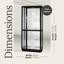 Jayden Lighted Curio Cabinet-2008794670
