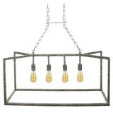 Nevada 4 - Light Kitchen Island Linear Pendant