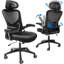 Chaise de bureau ergonomique avec soutien lombaire et appui-tête Fazzolari