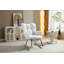 Chaise berçante en tissu Teddy-232034312