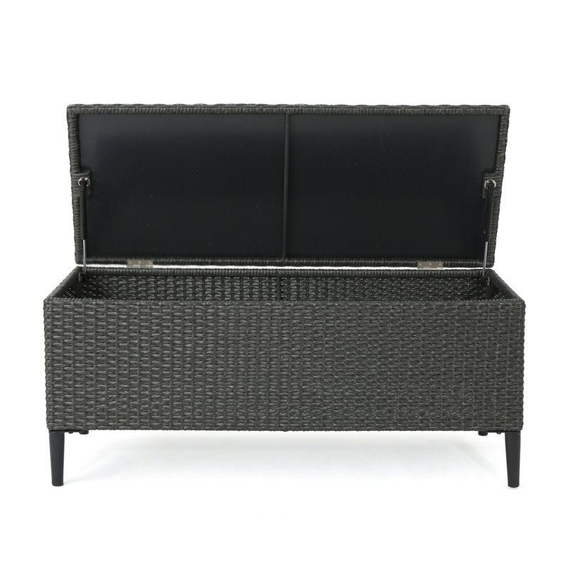 Outdoor Storage - Accommodate Pool & Beach Gear Poolside Unit Organize Servingware, Gray
