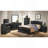 Elegant Traditional Black Full Bed